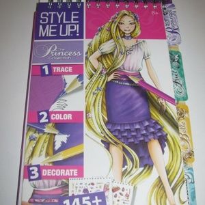 Disney Style Me up! princess sketch book